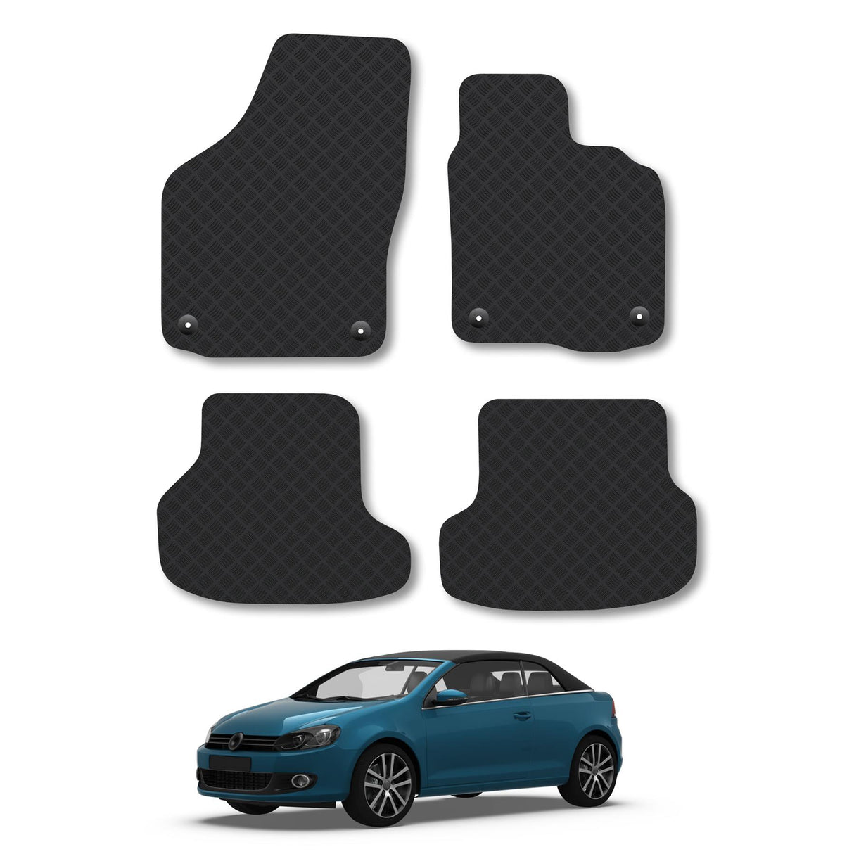 VW Golf Cabriolet Car Mats (2009-2013)