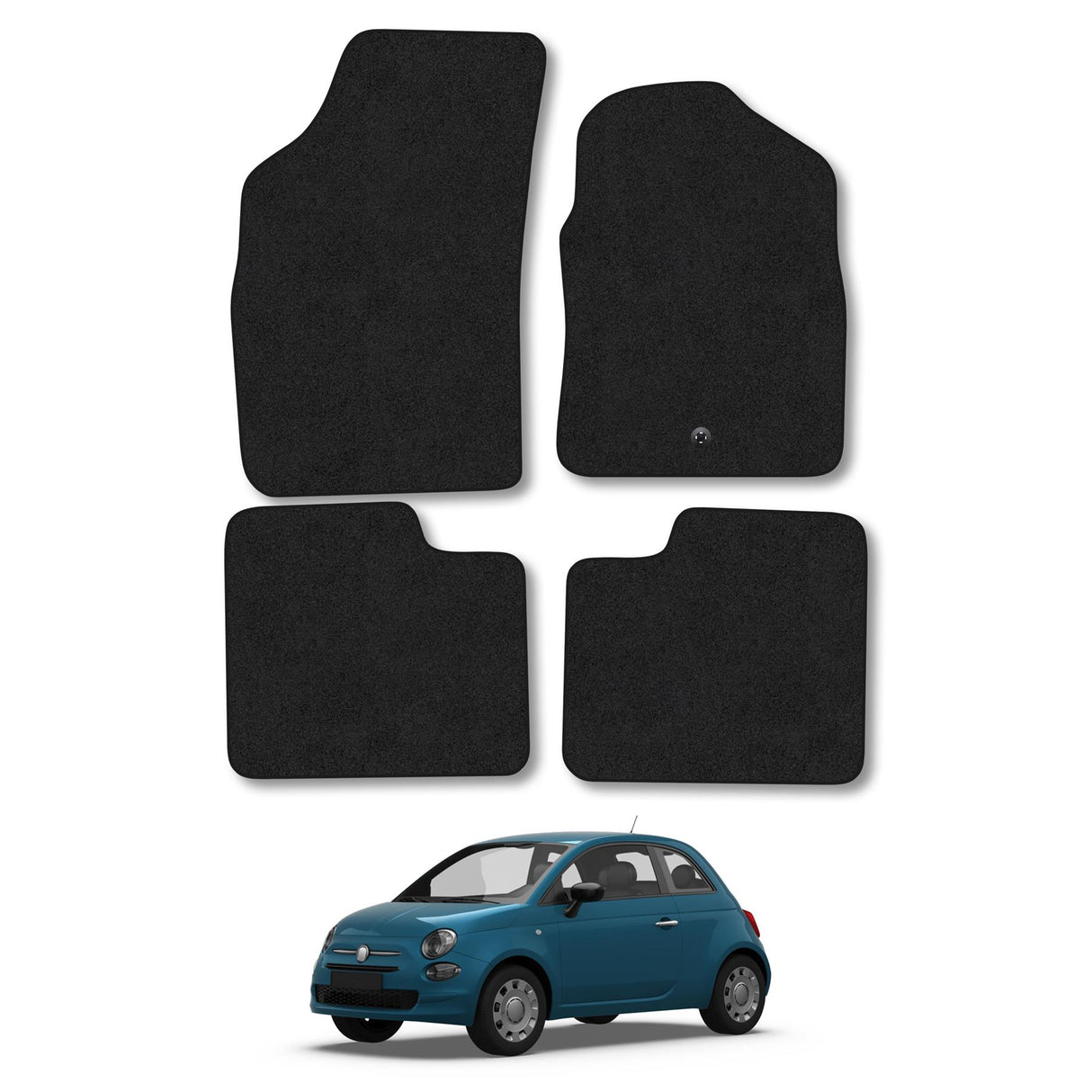 Fiat 500 Car Mats (2008-2012)