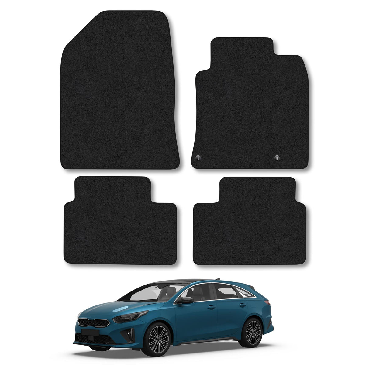 CAR MAT CO AMZ KIA PRO-CEED (2019- )