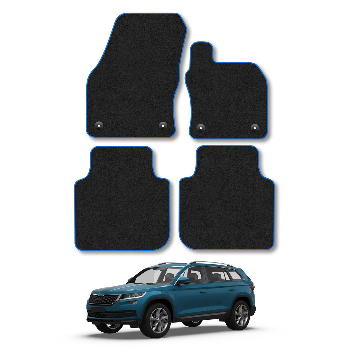 Skoda Kodiaq Car Mats (2016-Onwards)