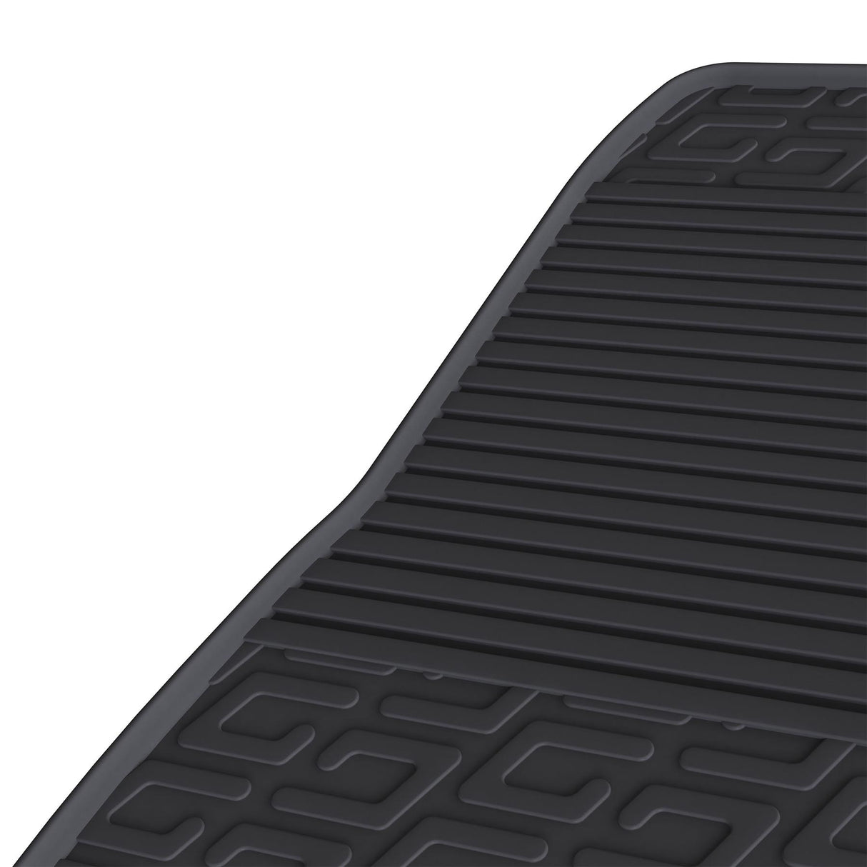 TRAVALL Ford Transit Custom Premium Rubber Car Mats (2012-Onwards)