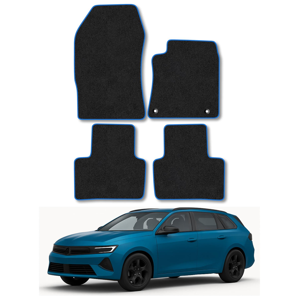 Vauxhall Astra L Sports Tourer (2022+) Premium Tufted Carpet Car Mats
