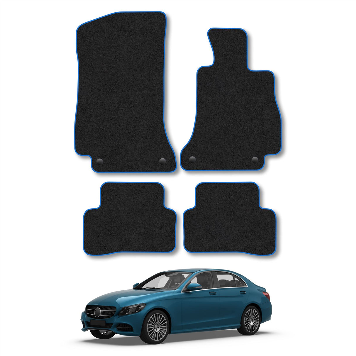 Mercedes C-Class W205/S205 Saloon/Estate Car Mats (2014-2021)
