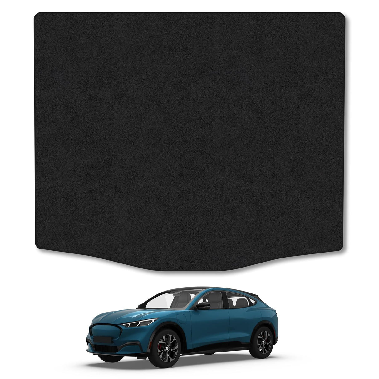 Ford Mustang Mach-E (2021+) Premium Tufted Carpet Boot Mat