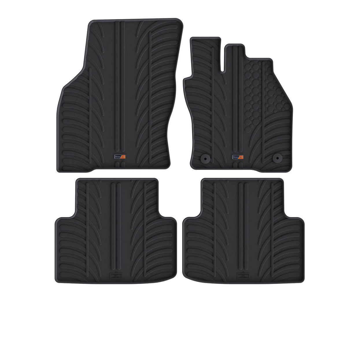 TRAVALL Cupra Formentor Premium Rubber Car Mats (2020-Onwards)