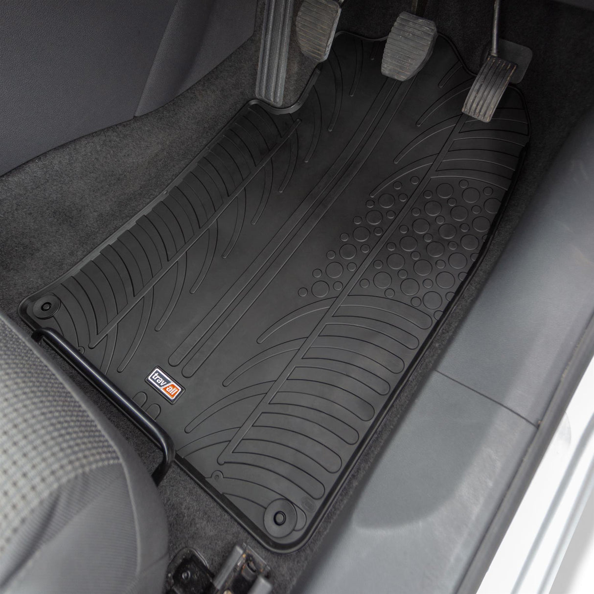 TRAVALL Peugeot 508 Premium Rubber Car Mats (2011-2018)