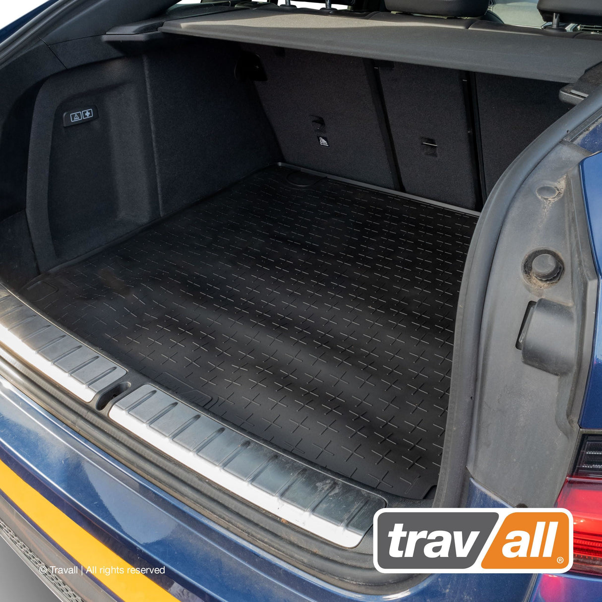 TRAVALL BMW X4 Premium Rubber Boot Mats Liner (2018-Onwards)
