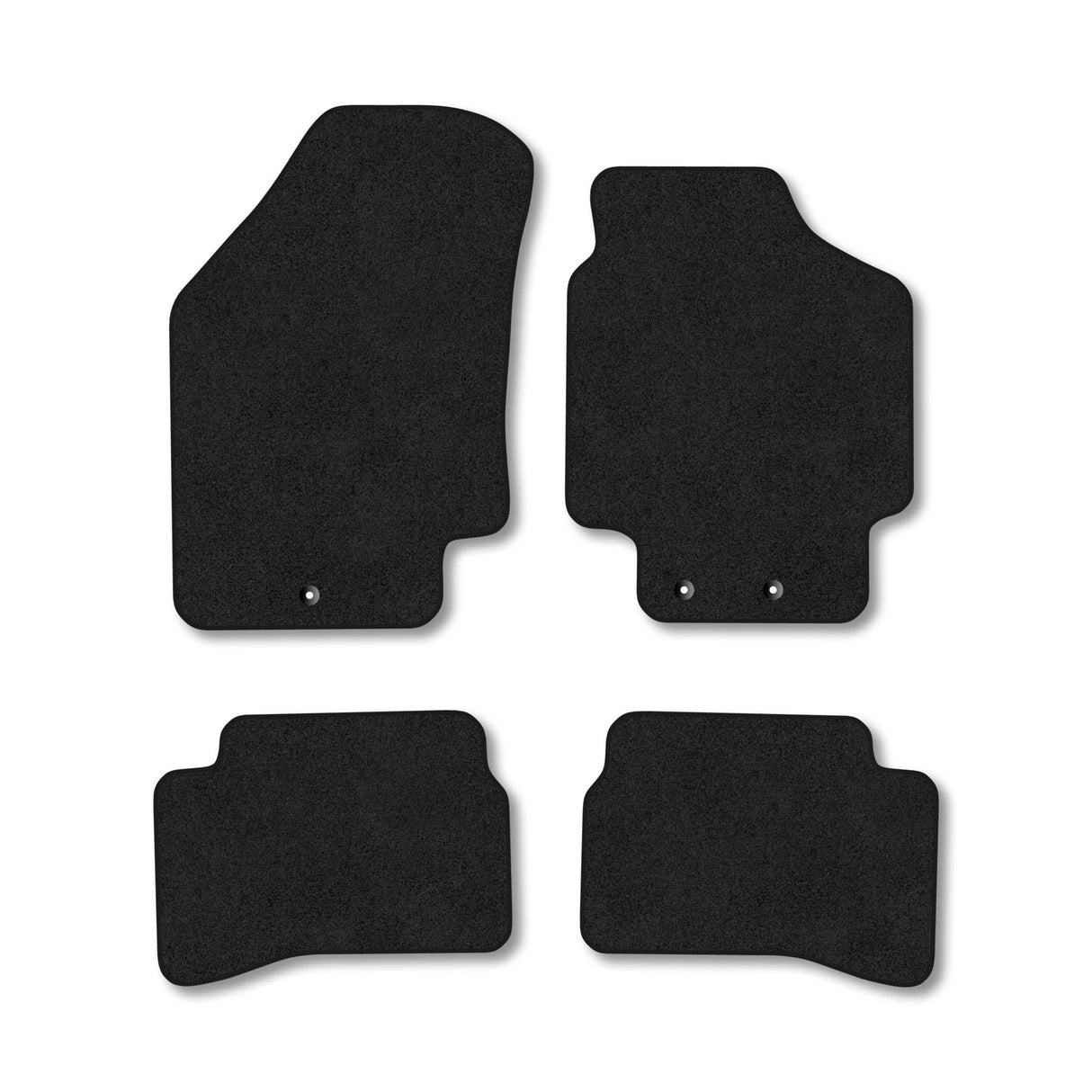 Kia Rio (2005-2010) Premium Tufted Carpet Car Mats