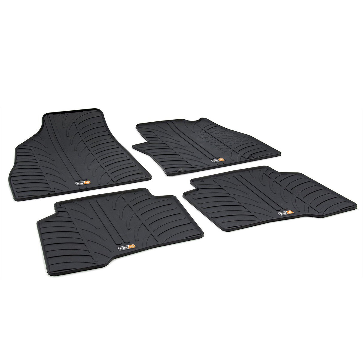 TRAVALL Citroen Bipper Premium Rubber Car Mats (2008-Onwards)