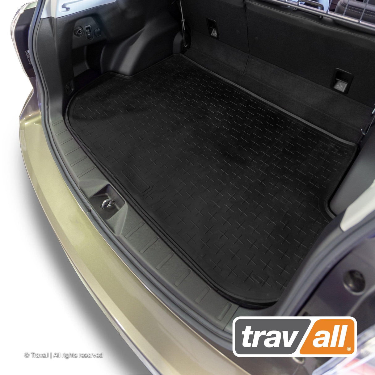 TRAVALL Subaru Forester Premium Rubber Boot Mats Liner (2012-2018)