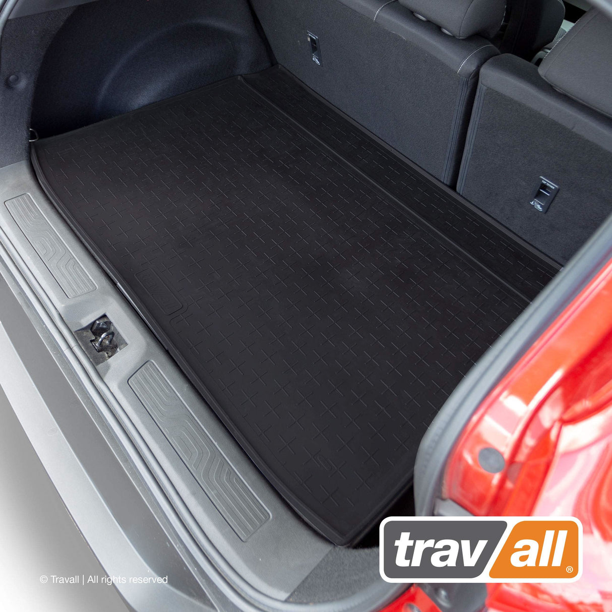 TRAVALL Renault Kadjar Premium Rubber Boot Mats Liner (2015-2022)