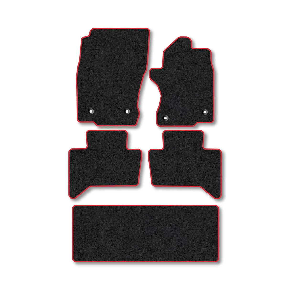Toyota Land Cruiser (7 Model) (2024+) Premium Tufted Carpet Car Mats