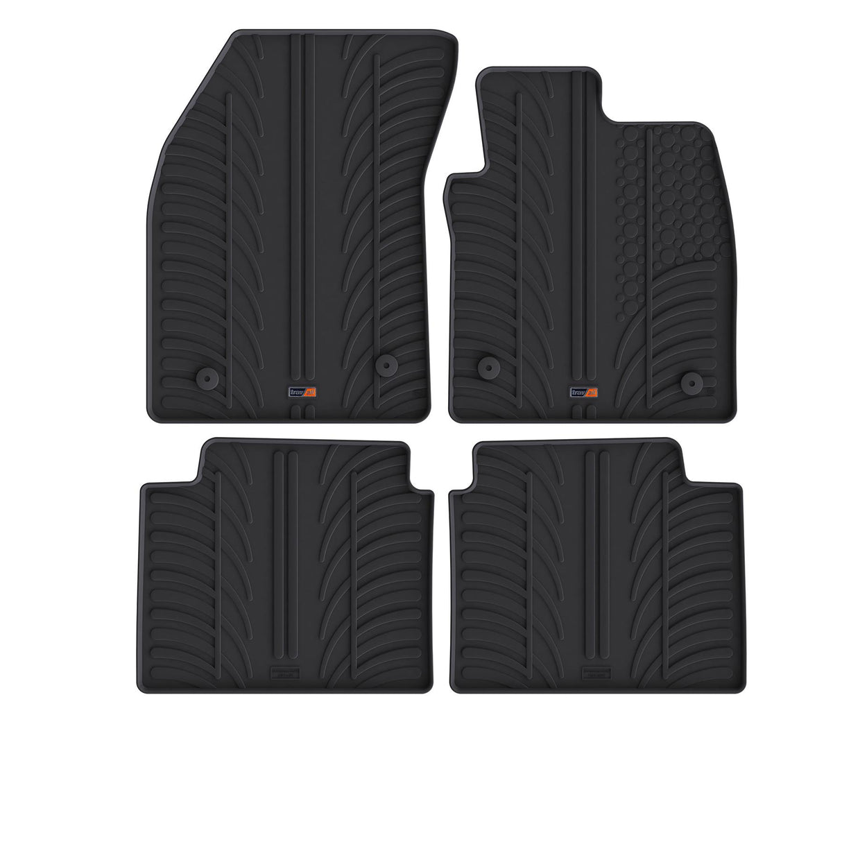 TRAVALL Ford Focus Premium Rubber Car Mats (2018-2021)