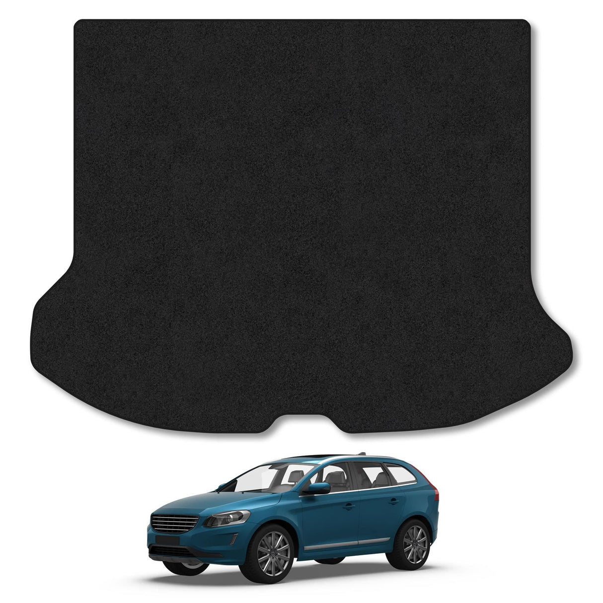 Volvo XC60 (2008-2017) Premium Tufted Carpet Boot Mat