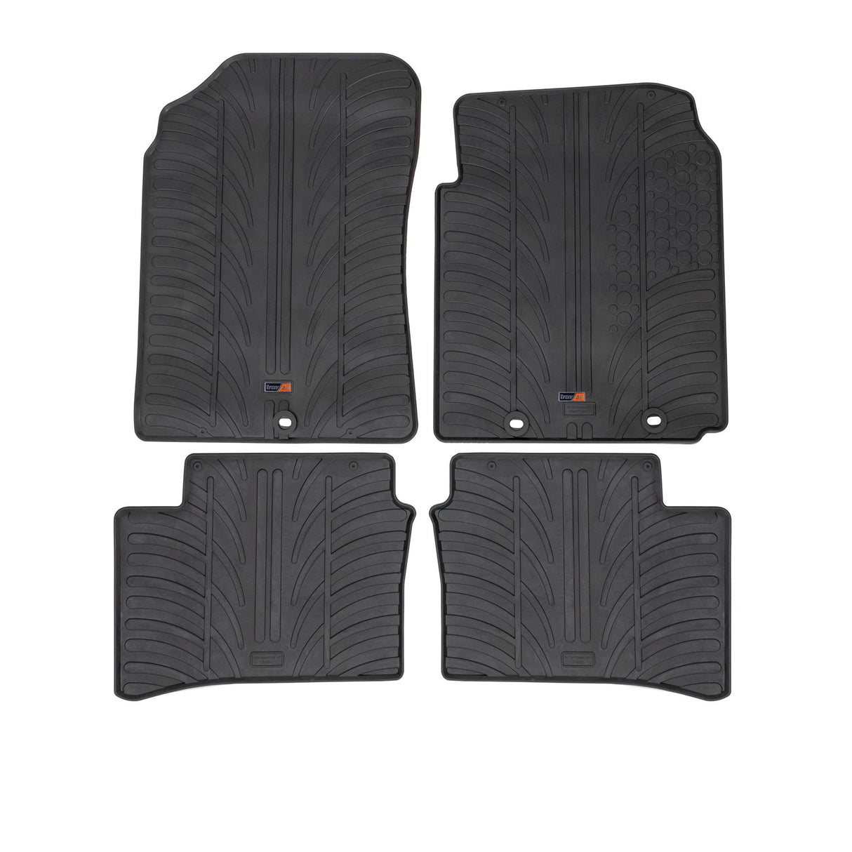 TRAVALL Kia Picanto Premium Rubber Car Mats (2011-2015)