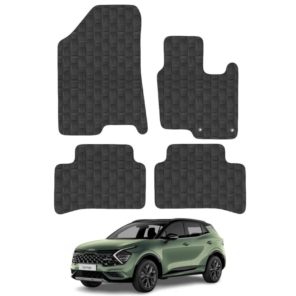 KIA Sportage Non-Hybrid Car Mats (2022-Onwards)