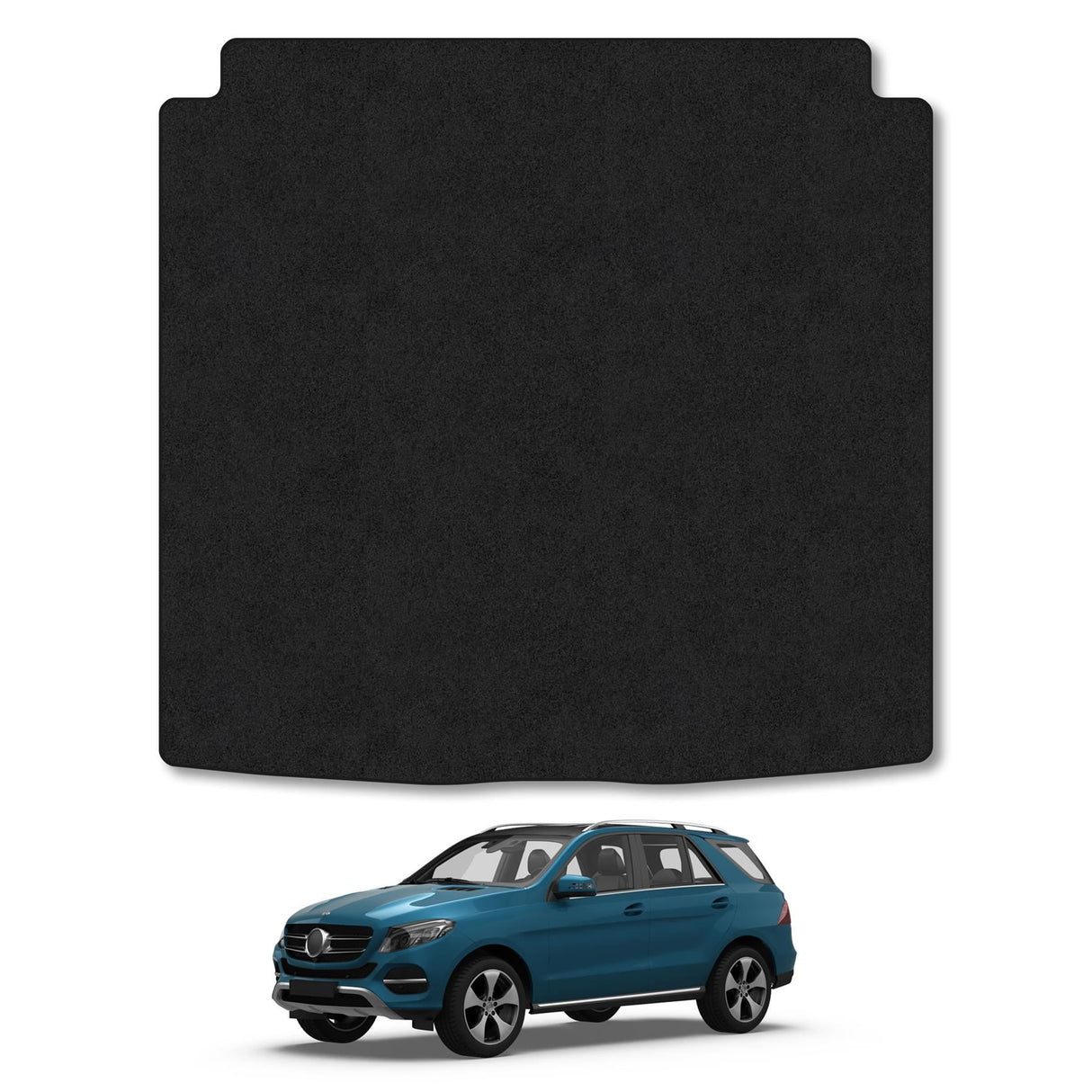 Mercedes-Benz GLE (2016-2020) Non-Hybrid Premium Tufted Carpet Boot Mat
