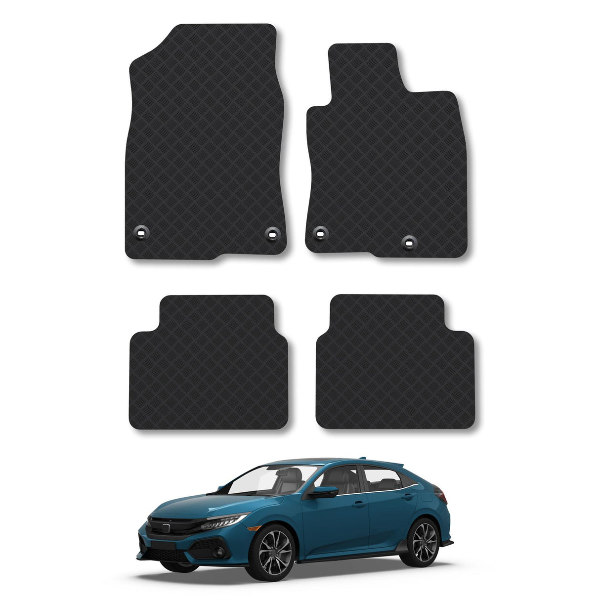 Honda Civic Car Mats (2017-Onwards)