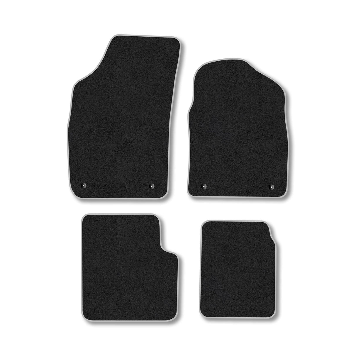 Fiat 500 (2020 +) Hybrid Premium Tufted Carpet Car Mats