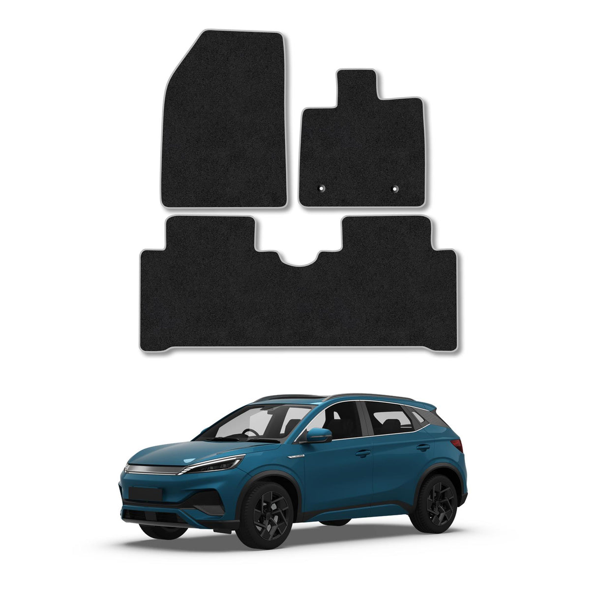 BYD Atto 3 (2022+) Premium Tufted Carpet Car Mats