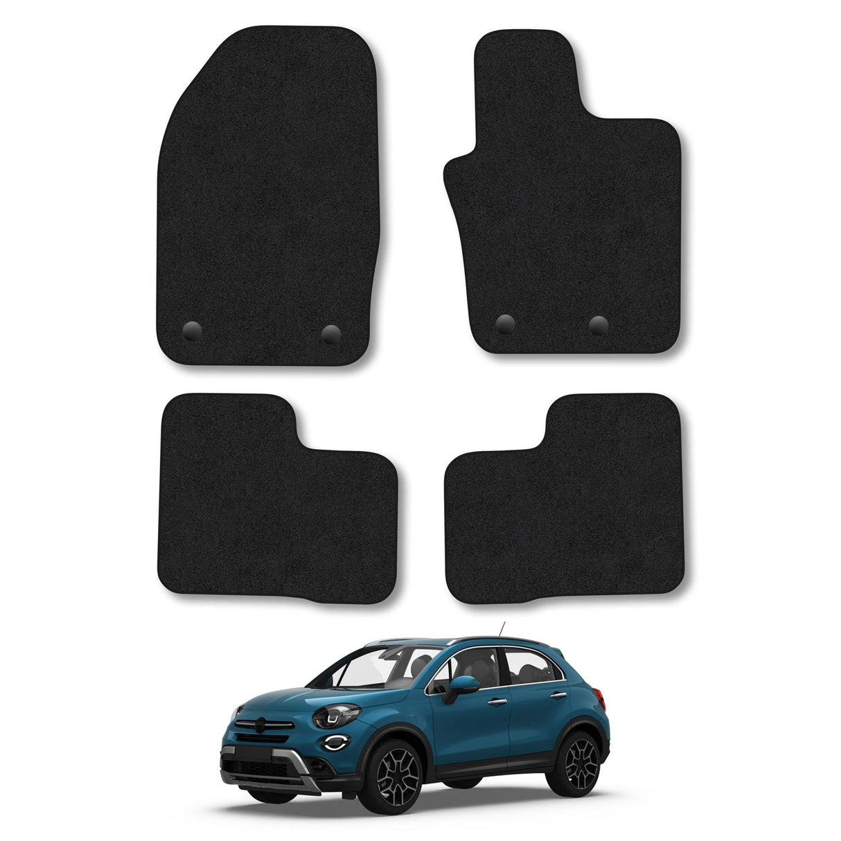Fiat 500X Car Mats (2016-Onwards)