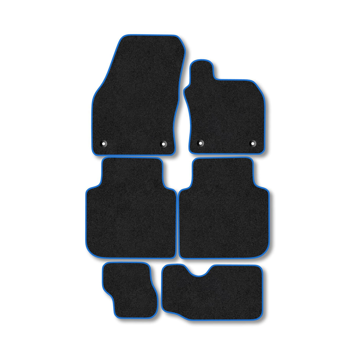 VW Tiguan Allspace (2018+) Tailored Carpet Car Mats