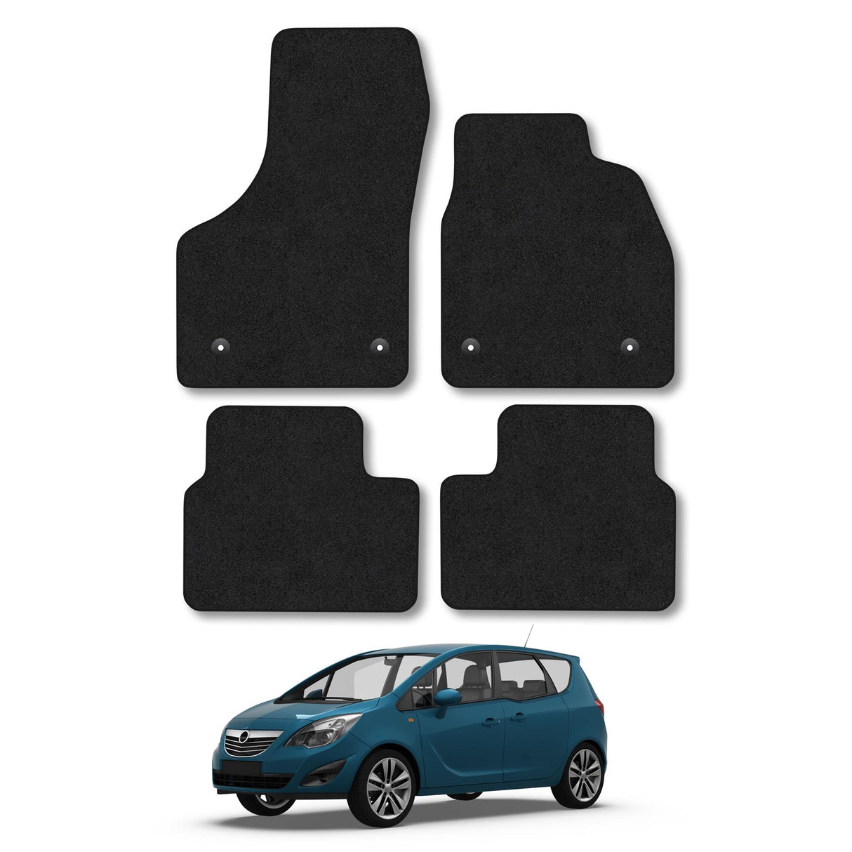 Vauxhall Meriva Car Mats (2010-Onwards)