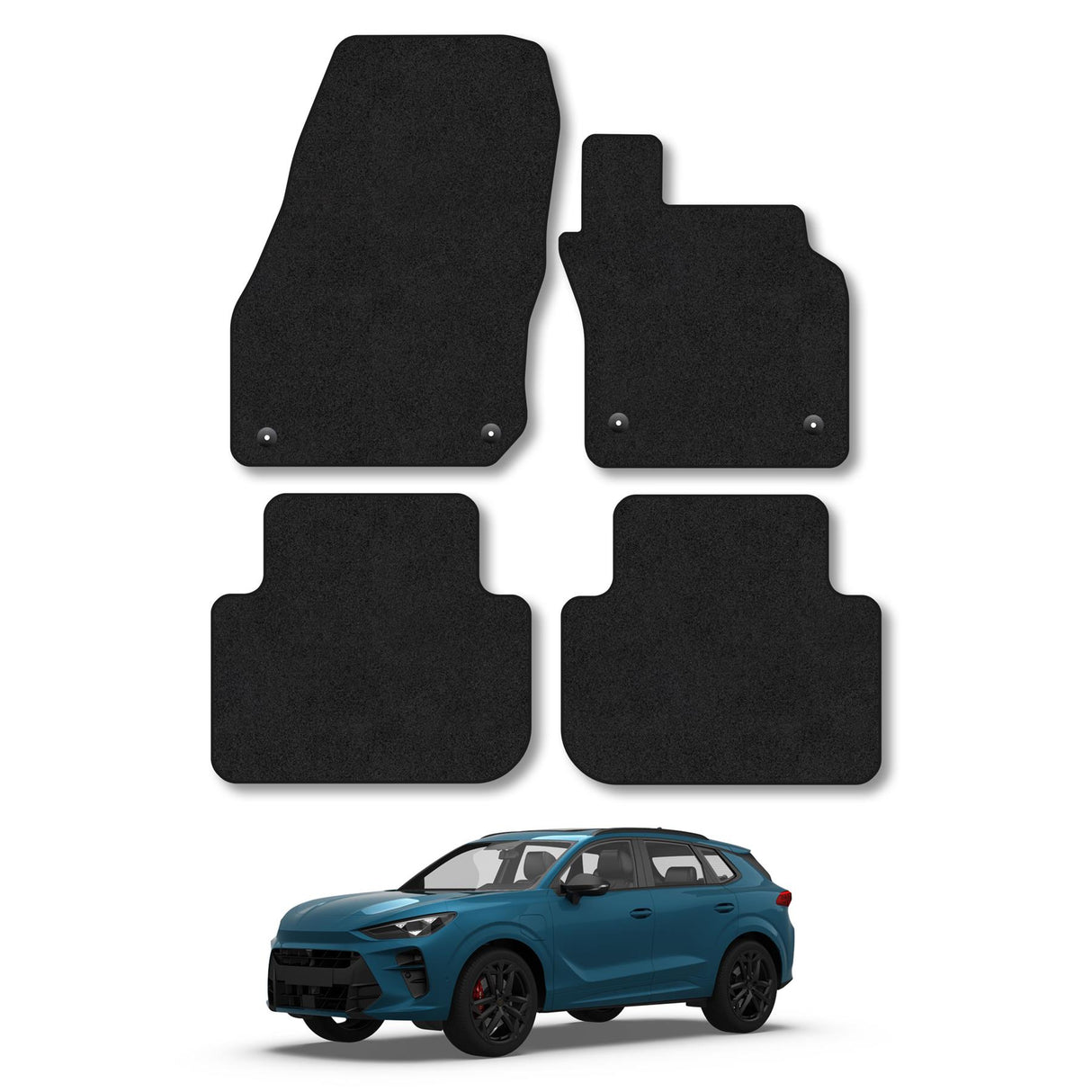 Cupra Terramar (2024+) Premium Tufted Carpet Car Mats