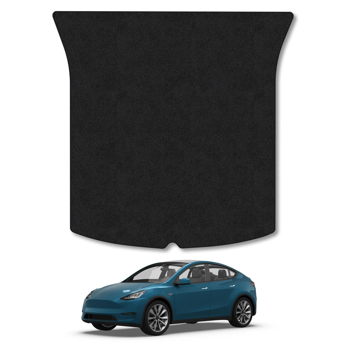 Tesla Model Y (2020+) Premium Tufted Carpet Boot Mat