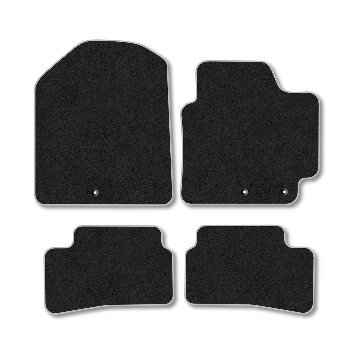 Kia Stonic (2017+) Premium Tufted Carpet Car Mats