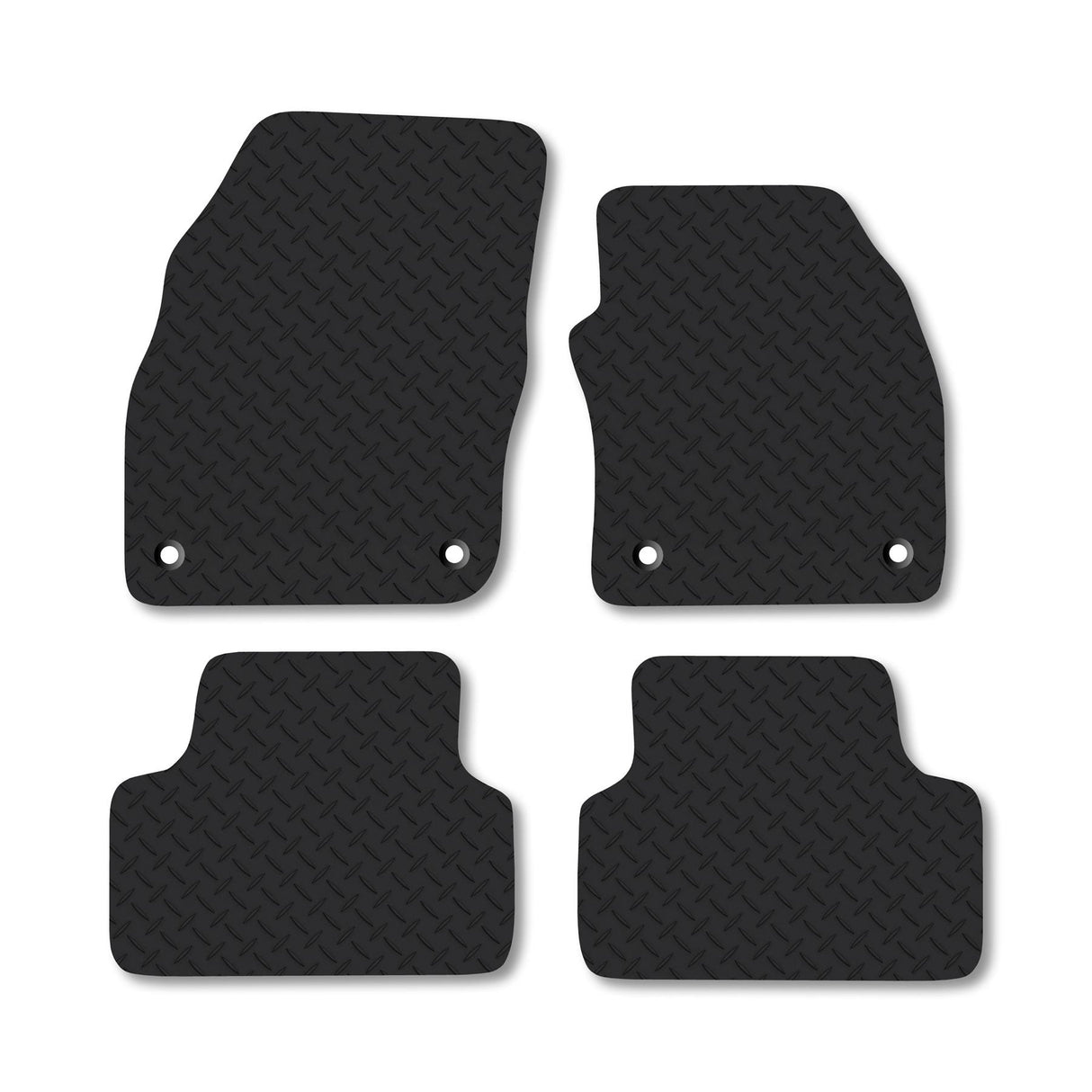 Unb VW T-Cross (2019+) Heavy-Duty Rubber Car Mats