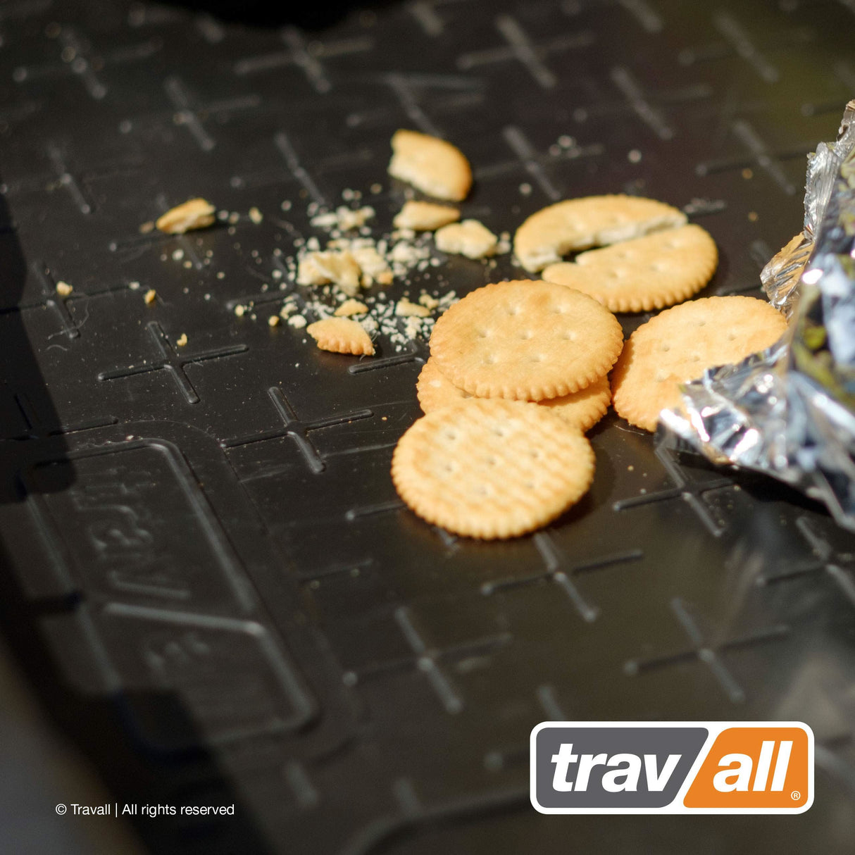 TRAVALL Skoda Superb Premium Rubber Boot Mats Liner (2015-2023)