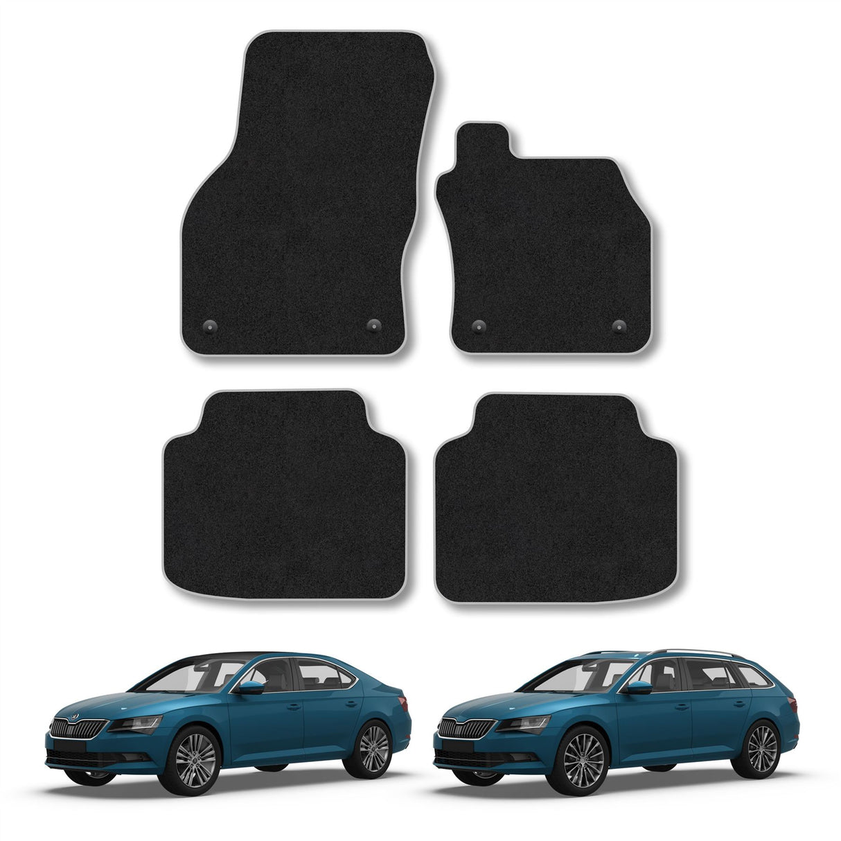 Skoda Superb Car Mats (2015-Onwards)