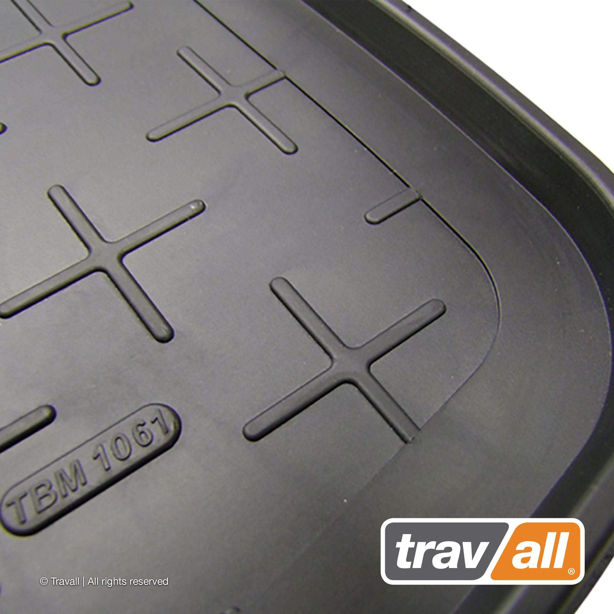 TRAVALL Ford S-Max Premium Rubber Boot Mats Liner (2006-2015)
