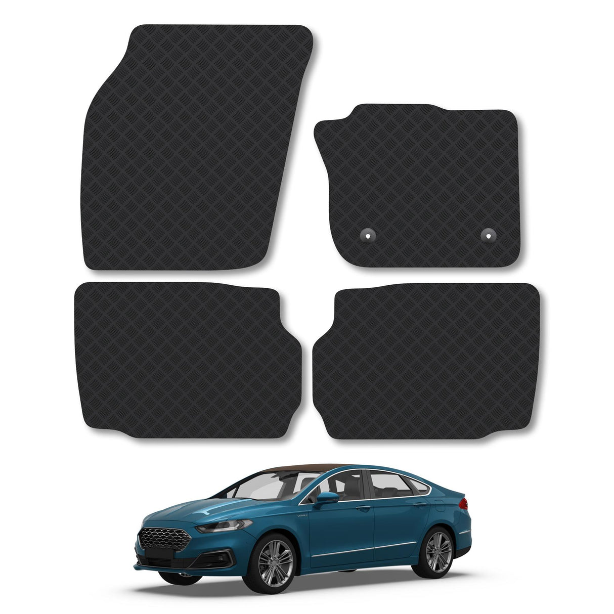 Ford Mondeo (2014-2022) Heavy-Duty Rubber Car Mats