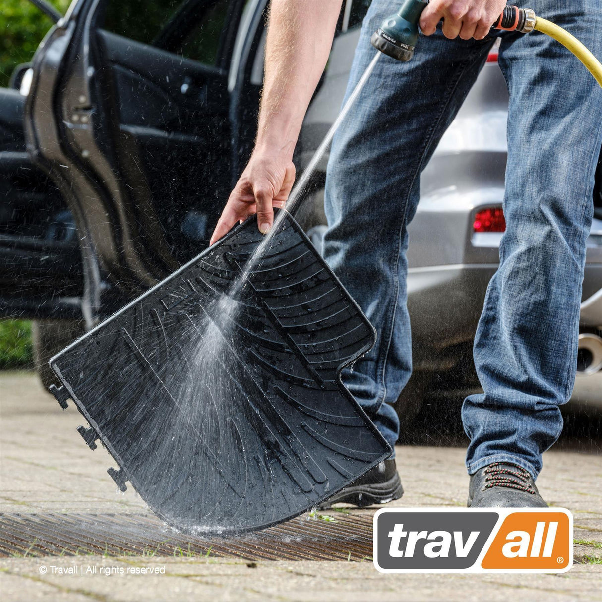 TRAVALL Ford Tourneo Custom Premium Rubber Car Mats (2012-2023)