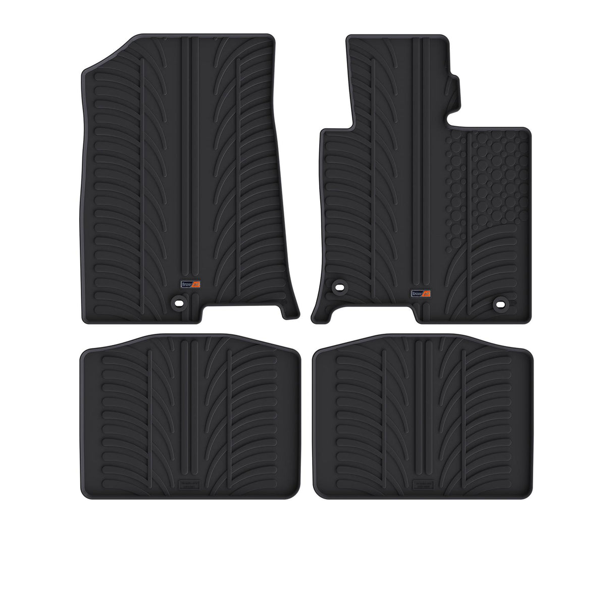 TRAVALL Kia Optima Saloon / Sportwagon Premium Rubber Car Mats (2015-2020)