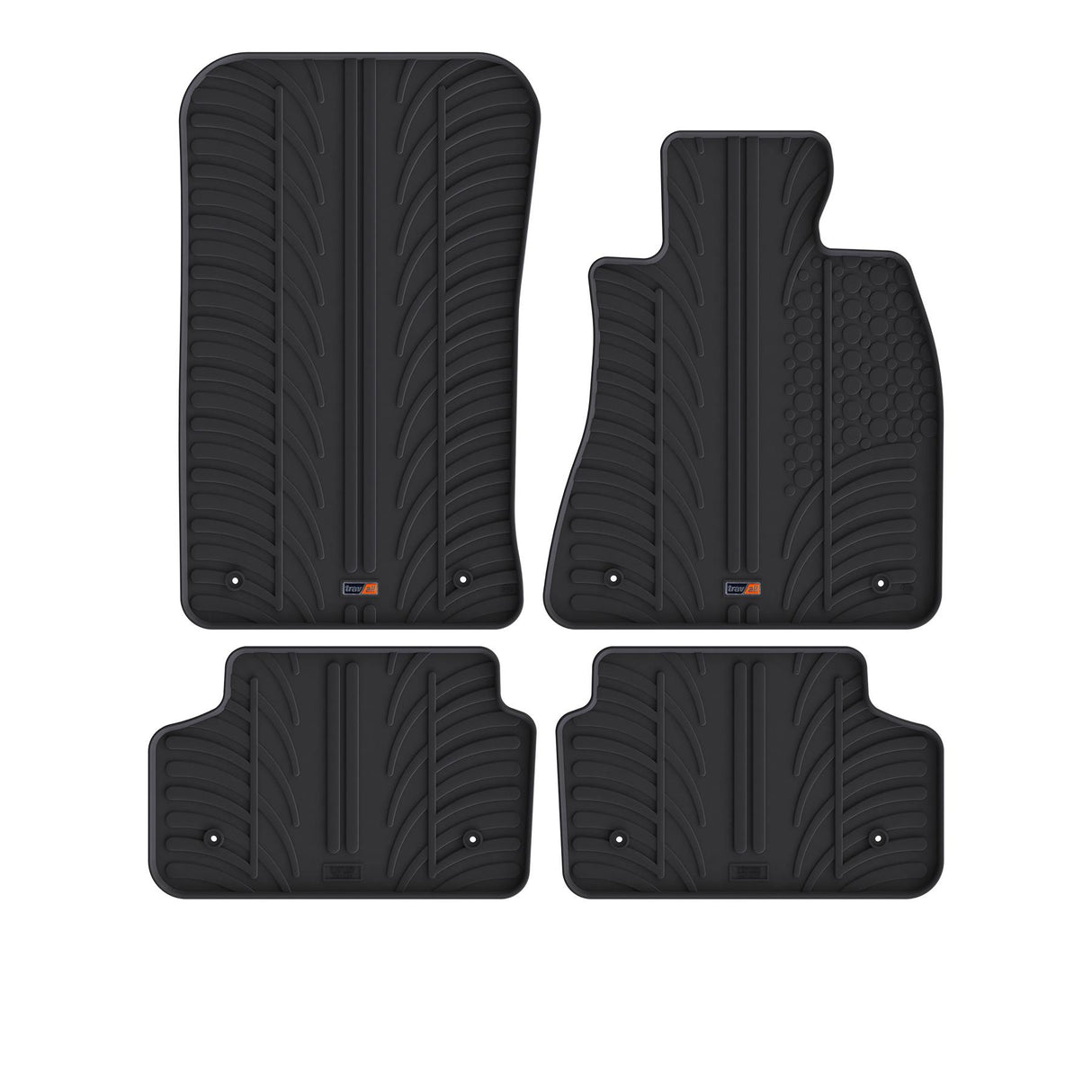 TRAVALL BMW 5 Series Premium Rubber Car Mats (2016-2023)