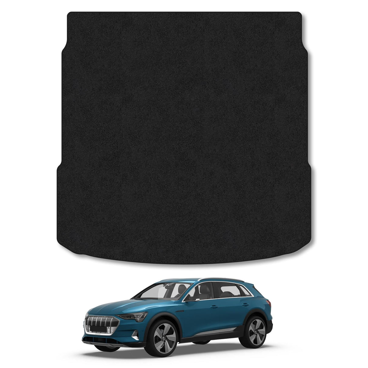 Audi E-Tron (2018+) Premium Tufted Carpet Boot Mat