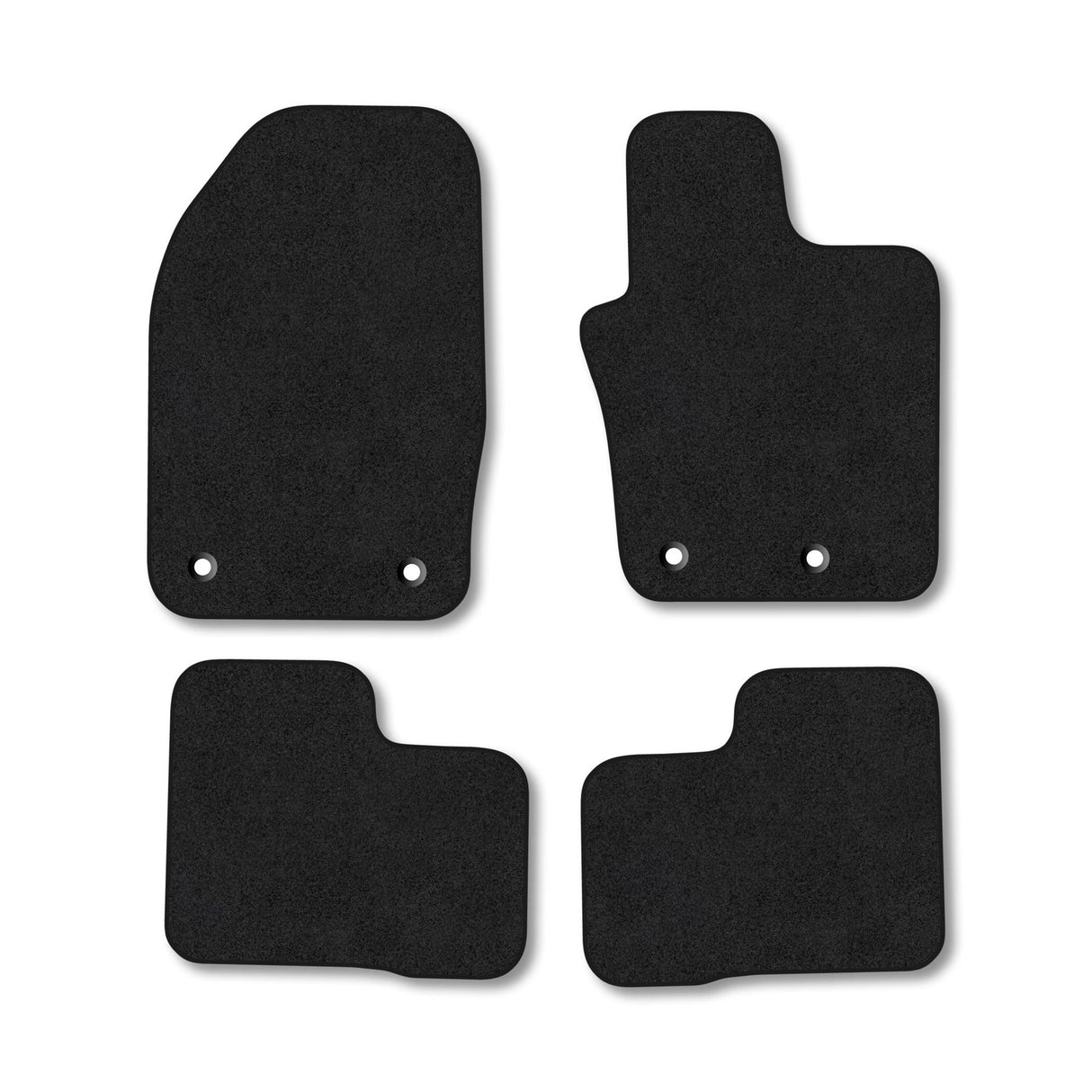 Fiat 500X (2016+) Premium Tufted Carpet Car Mats