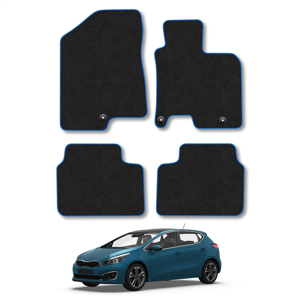 Kia Ceed (2012-2018) Tailored Carpet Car Mats