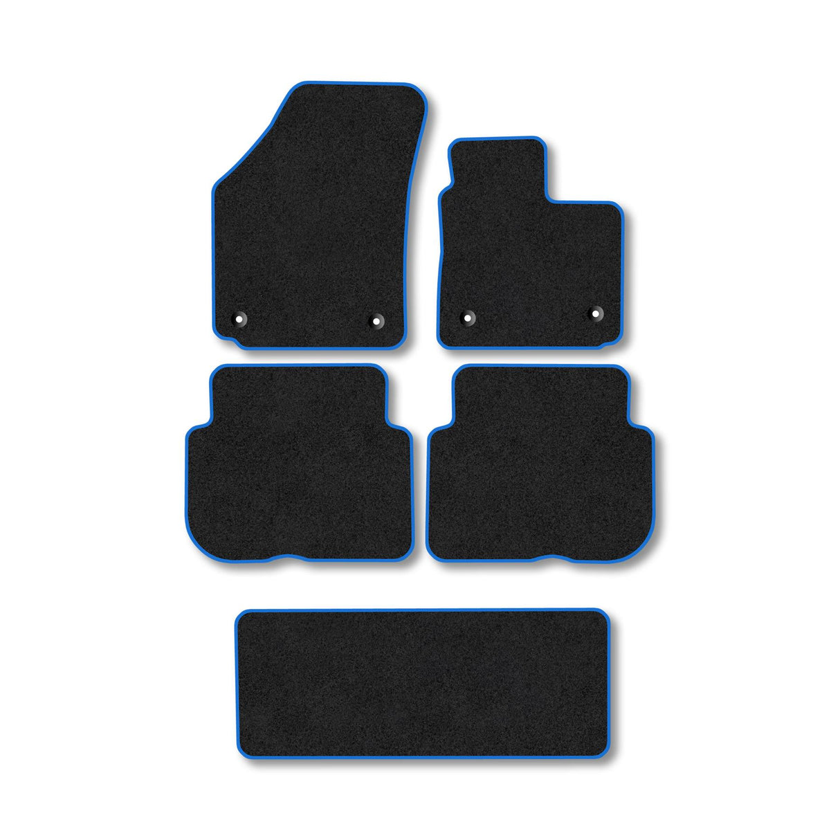 VW Touran (2003-2007) Premium Tufted Carpet Car Mats