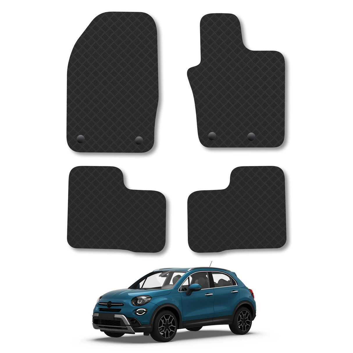 Fiat 500X Car Mats (2016-Onwards)