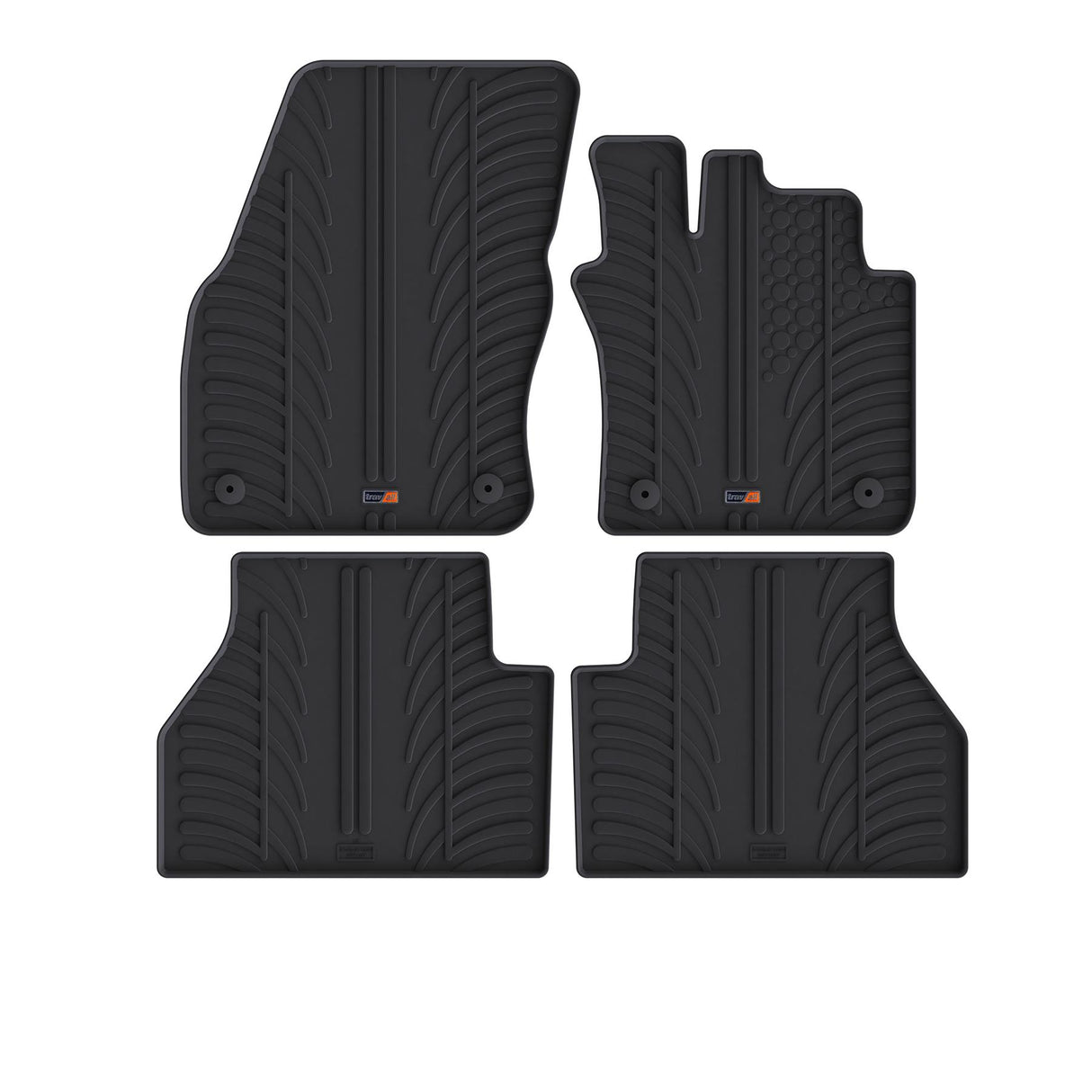 TRAVALL Ford Toureno Connect Premium Rubber Car Mats (2021-Onwards)
