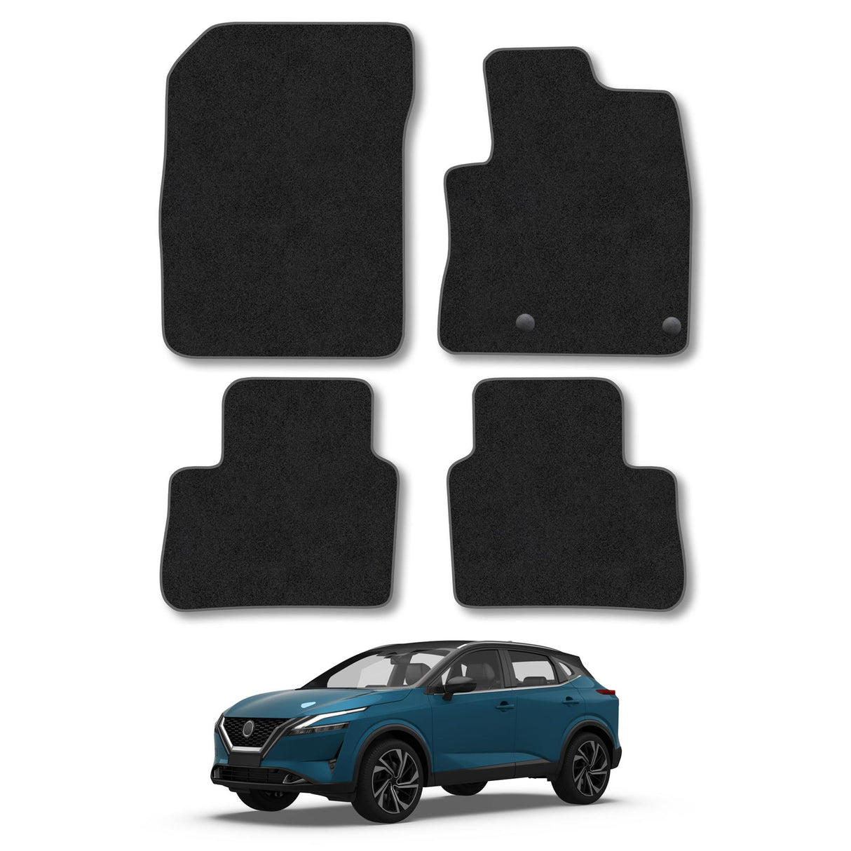 Nissan Qashqai Mild-Hybrid Car Mats (2021-Onwards)