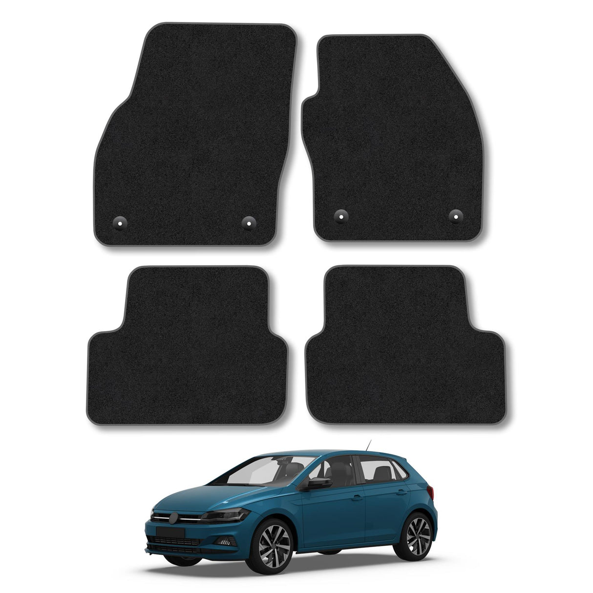 VW Polo Car Mats (2018-Onwards)