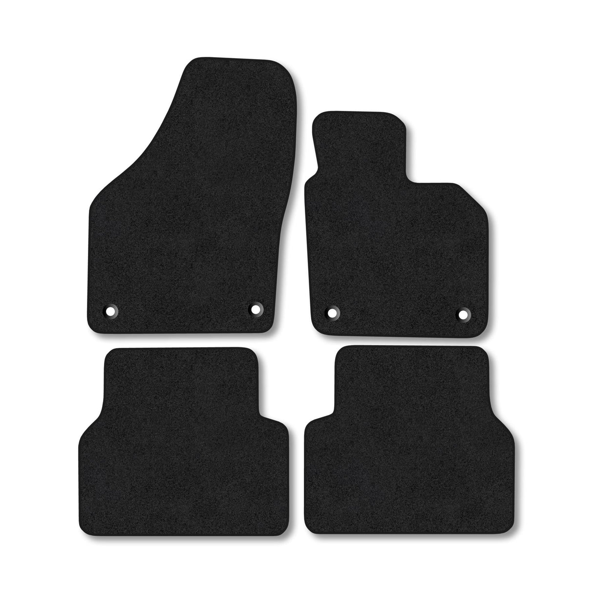 VW Tiguan (2007-2016) Premium Tufted Carpet Car Mats