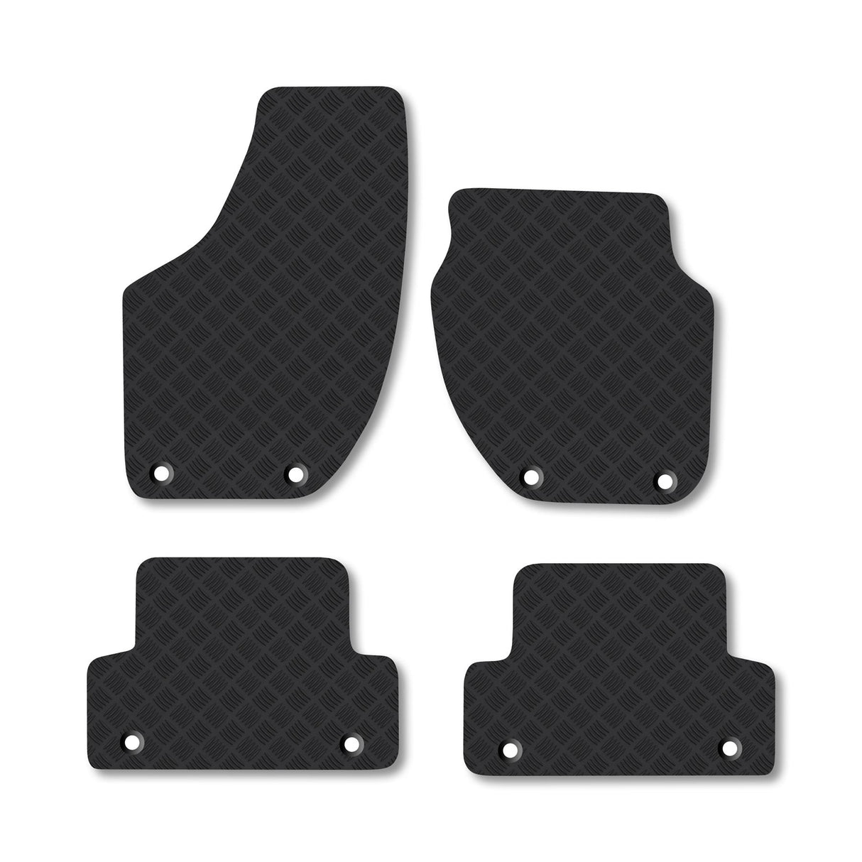 Volvo V40 8 Clips Car Mats (2012-2019)