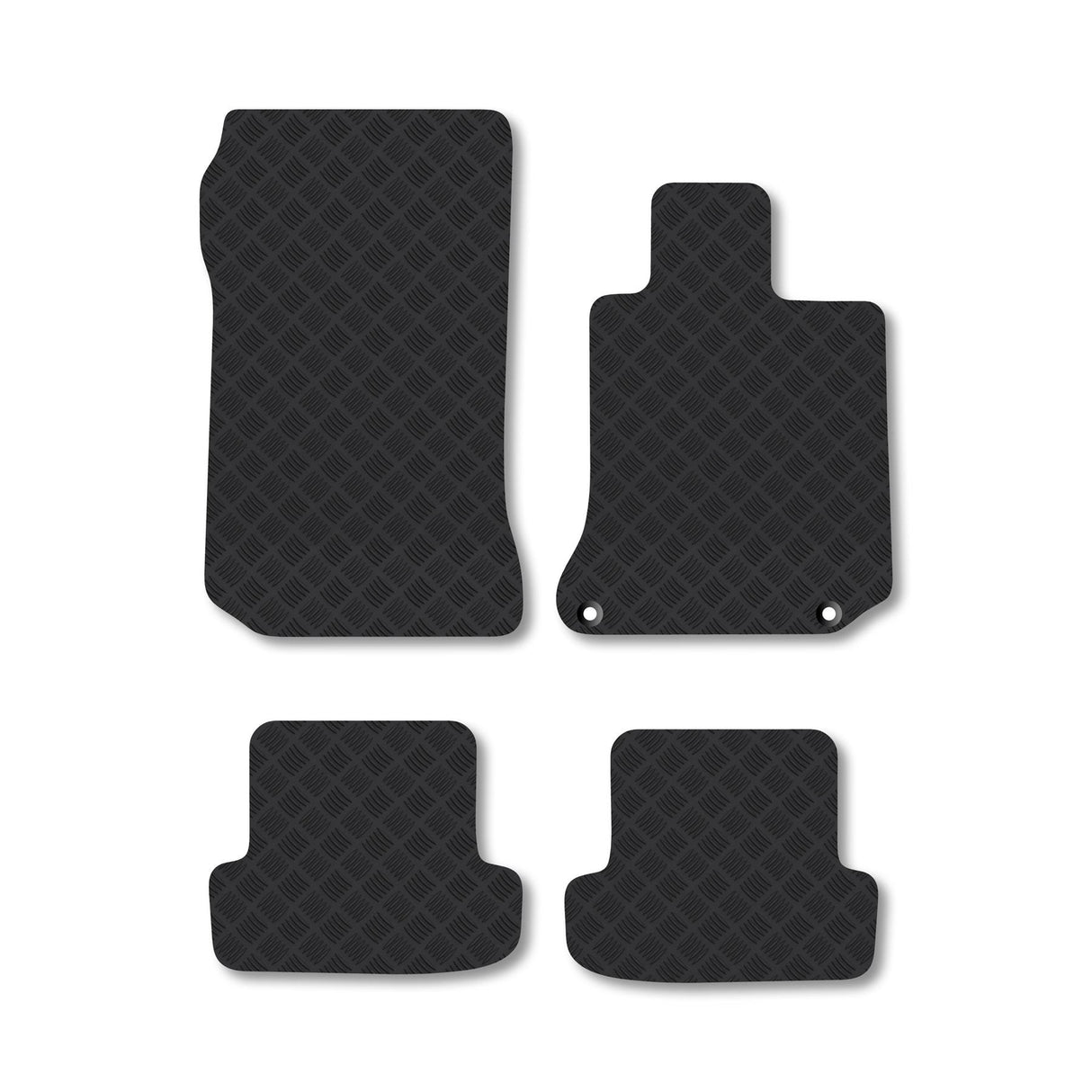 Mercedes C-Class W204 Coupe Automatic Car Mats (2011-2015)