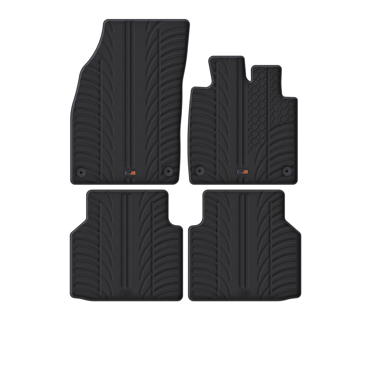 TRAVALL VW ID.5 Premium Rubber Car Mats (2020- )